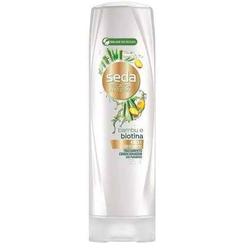 Condicionador Seda Natural Bambu E Biotina 325ml Condicionador Seda Natural Bambu E Biotina 325ml