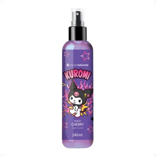 Body Splash Cia da Natureza Kuromi Black Cherry 240ml