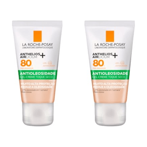 Kit com 2 Unidades de Protetor Solar Facial Antioleosidade Cor 1.0 La Roche-Posay Kit com 2 Unidades de Protetor Solar Facial Antioleosidade Cor 1.0 La Roche-Posay