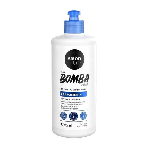 Creme de Pentear Salon Line Sos Bomba Original 500ml Creme de Pentear Salon Line Sos Bomba Original 500ml