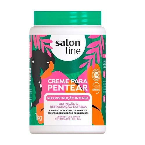 Creme de Pentear Salon Line Recostrução Intensa 1Kg Creme de Pentear Salon Line Recostrução Intensa 1Kg