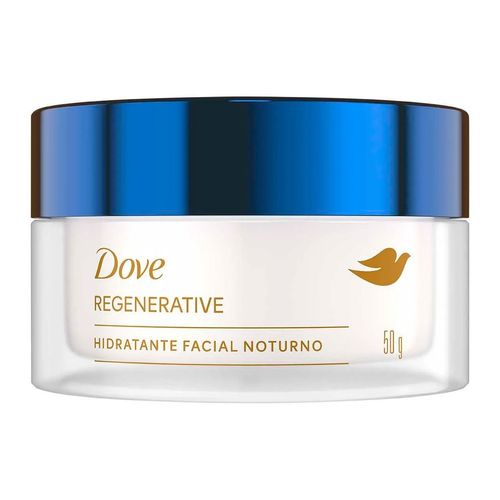 Kit com 3 Unidades de Hidratante Facial Noturno Dove Regenerative 50g Kit com 3 Unidades de Hidratante Facial Noturno Dove Regenerative 50g