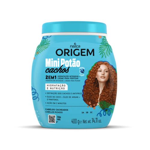 Creme de Tratamento Origem Mini Potão Cachos 400g