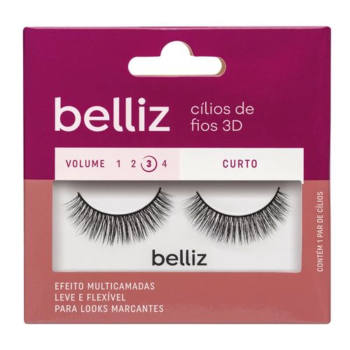 Cílios Belliz 3D 201 Cílios Belliz 3D 201