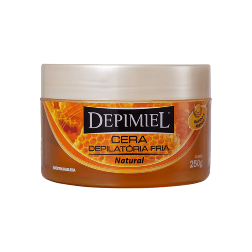 Cera Depilatória Fria Natural 250g