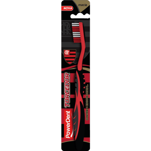 Escova Powerdent Torcedor Flamengo