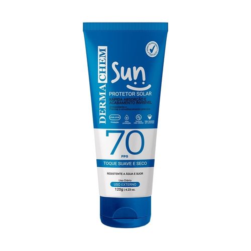 Dermachem Protetor Solar Sun Fps 70 120g Dermachem Protetor Solar Sun Fps 70 120g