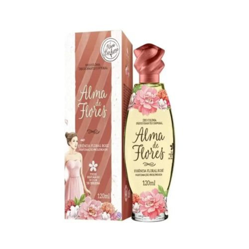 Colônia Alma De Flores Rose 120ml Colônia Alma De Flores Rose 120ml