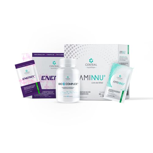 Kit Desempenho Físico (AMINNU® Sem Xilitol Limão + ENERGY ATP® ? Limão + BIO B-COMPLEX®) Limão Kit Desempenho Físico (AMINNU® Sem Xilitol Limão + ENERGY ATP® ? Limão + BIO B-COMPLEX®) Limão