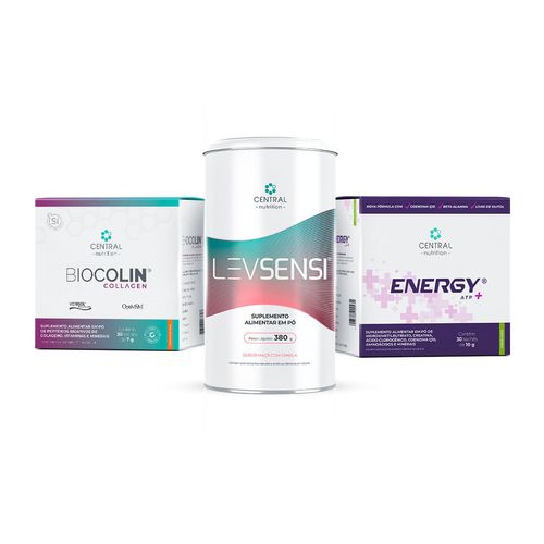 (LEVSENSI® Sabor Maçã com Canela + ENERGY® ATP ? Limão + BIOCOLIN® COLLAGEN Sabor Tangerina) Limão (LEVSENSI® Sabor Maçã com Canela + ENERGY® ATP ? Limão + BIOCOLIN® COLLAGEN Sabor Tangerina) Limão