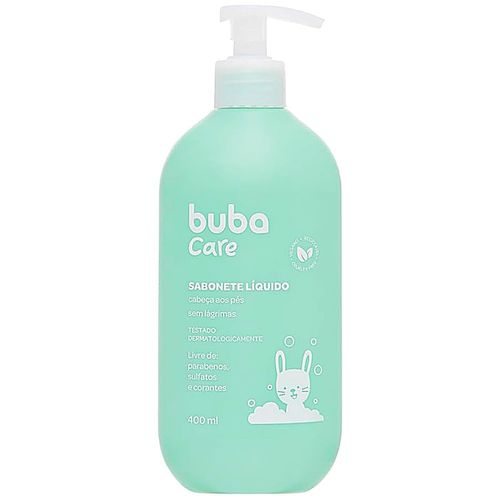 Sabonete Líquido Para Bebê Buba Care 400Ml