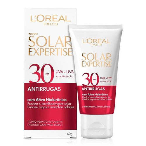 Kit com 2 Unidades de Protetor Solar Facial Expertise Antirrugas FPS30 40g Kit com 2 Unidades de Protetor Solar Facial Expertise Antirrugas FPS30 40g