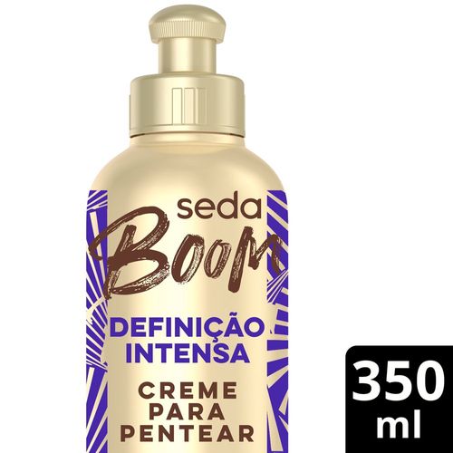 Creme Para Pentear Seda Boom Definição Intensa 350ml