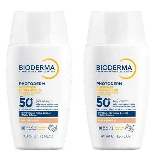 Kit com 2 Unidades de Protetor Solar Photoderm Xdefense Ultra Fluid Fps60 Cor02 - 40ml Kit com 2 Unidades de Protetor Solar Photoderm Xdefense Ultra Fluid Fps60 Cor02 - 40ml