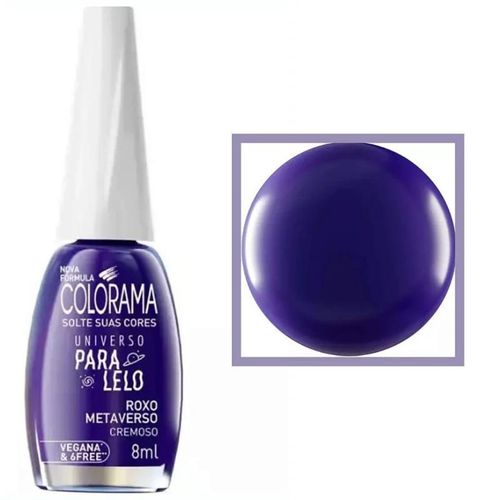 Esmalte Colorama Cremoso Roxo Metaverso