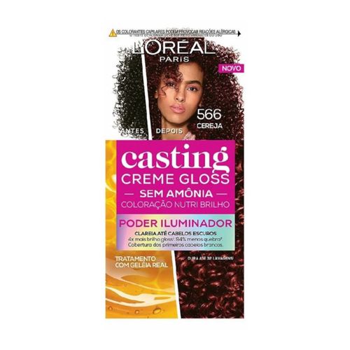 Coloração L'Oréal Paris Casting Gloss 566 Cereja Coloração L'Oréal Paris Casting Gloss 566 Cereja