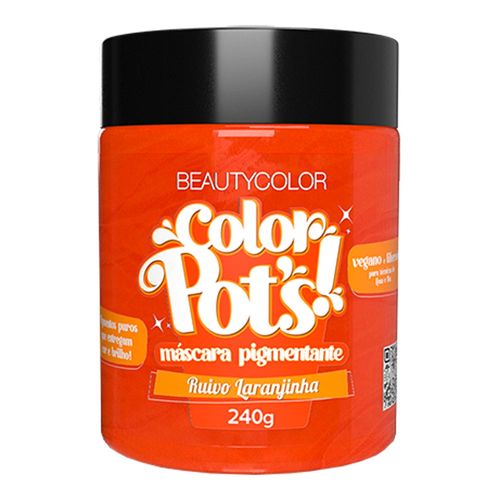 Color Pots Beauty Ruivo Laranjinha