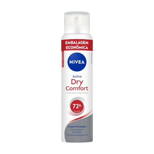 Kit com 3 Unidades de Desodorante Aerosol Nivea Feminino Dry Comfort 200ml