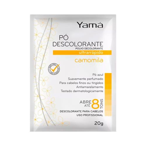 Descolorante Pó Yamá Camomila 20g Descolorante Pó Yamá Camomila 20g