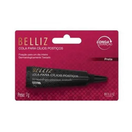 Cola para Cílios Postiços Belliz 7G Preta Cola para Cílios Postiços Belliz 7G Preta