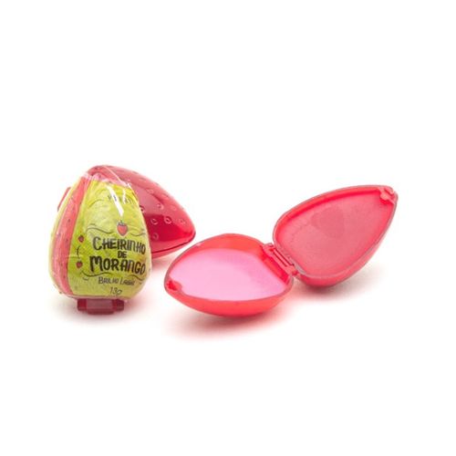 Brilho Labial Cheirinho de Morango Vivai