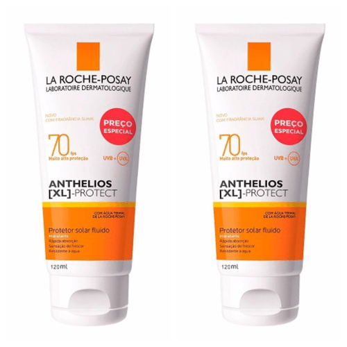 Kit com 2 Unidades de Protetor Solar Anthelios XL Protect La Roche-Posay FPS70 120ml Kit com 2 Unidades de Protetor Solar Anthelios XL Protect La Roche-Posay FPS70 120ml