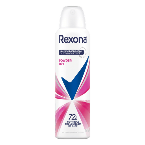 Desodorante Antitranspirante Rexona Feminino Aerosol Powder Dry 150mL