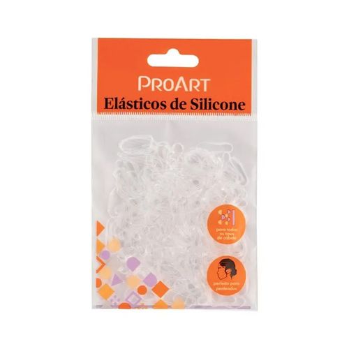 Proart Elástico Silicone P Transparente 200 Unidades