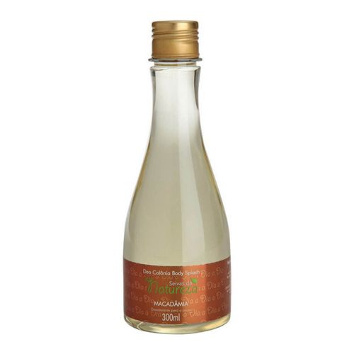 Deo Colônia Body Splash Seivas da Natureza 300ml Macadâmia