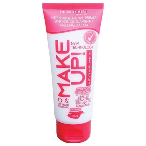 Hidratante Facial Primer Anti-Craquelamento Dermachem Makeup 100ml Hidratante Facial Primer Anti-Craquelamento Dermachem Makeup 100ml