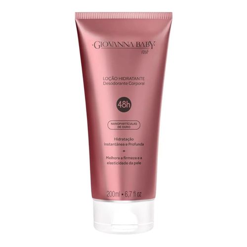 Giovanna Baby Loção Hidratante Rose 200ml Giovanna Baby Loção Hidratante Rose 200ml
