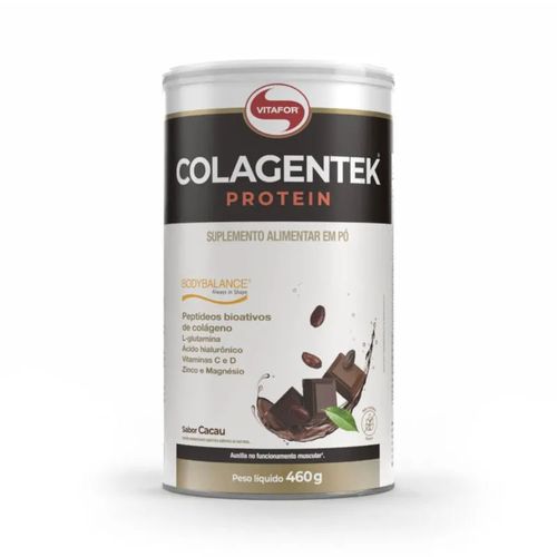 Colagentek Protein Cacau Vitafor 460g Colagentek Protein Cacau Vitafor 460g