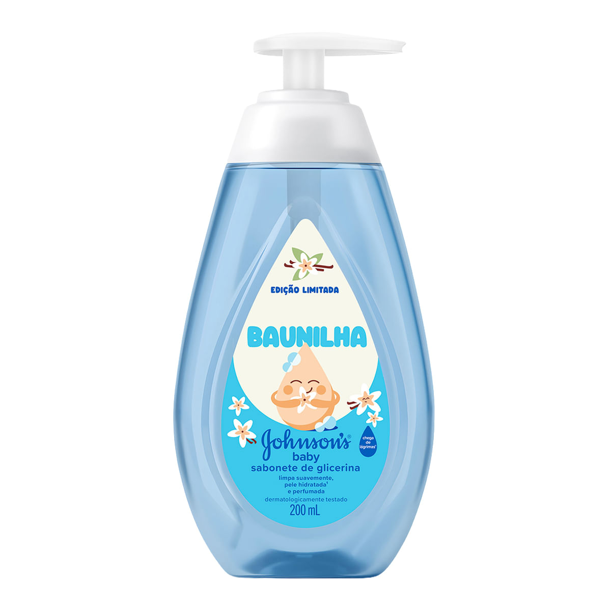 Sabonete Líquido Johnson's Baby Baunilha 200ml