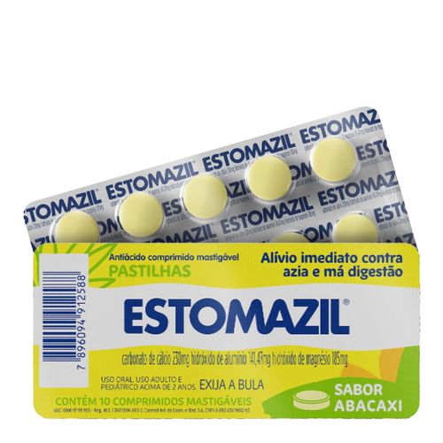 883077---Antiacido-Estomazil-Abacaxi-10-Pastilhas 883077---Antiacido-Estomazil-Abacaxi-10-Pastilhas