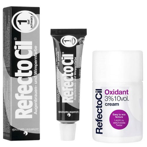 Refectocil Tintura Preto 1.0 e Oxidante Creme 100ml Refectocil Tintura Preto 1.0 e Oxidante Creme 100ml