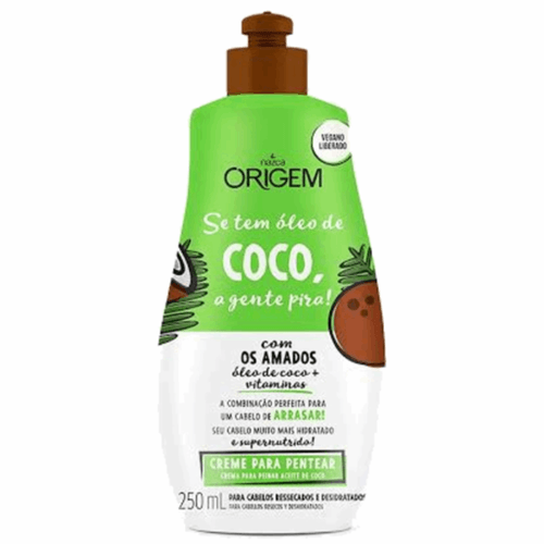 Creme de Pentear Origem Se Tem Coco Pira 250ml Creme de Pentear Origem Se Tem Coco Pira 250ml