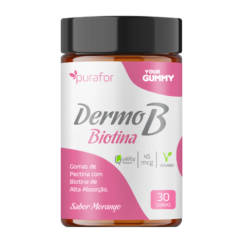 Dermo B Biotina 30 gummy Purafor