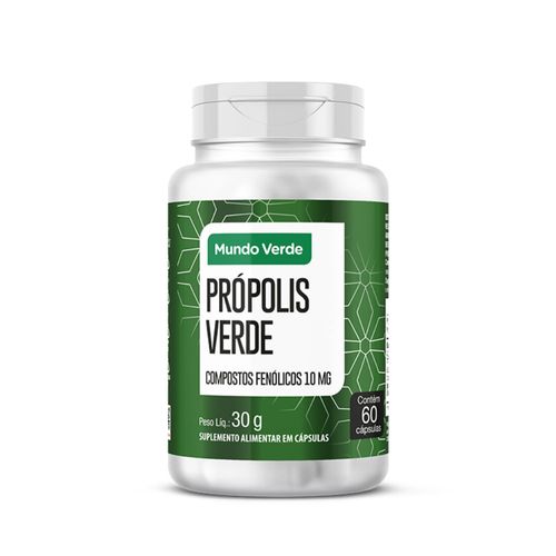 Própolis Verde Mundo Verde 60caps Própolis Verde Mundo Verde 60caps