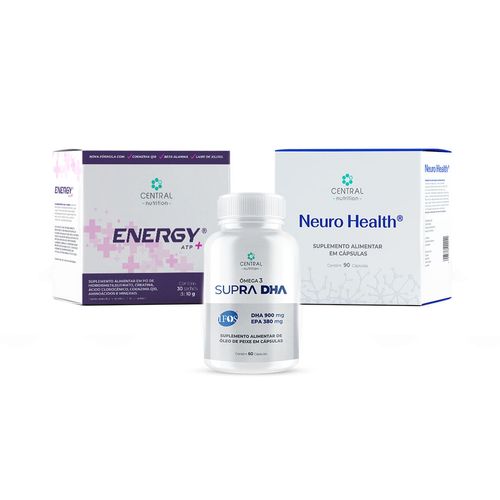 Kit Foco e Atenção (Neuro Health® + SUPRA DHA + ENERGY® ATP ? Tangerina) Tangerina Kit Foco e Atenção (Neuro Health® + SUPRA DHA + ENERGY® ATP ? Tangerina) Tangerina