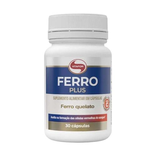 Ferro Plus Vitafor 30 Cápsulas Ferro Plus Vitafor 30 Cápsulas