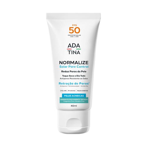 Protetor Solar 12HS Toque Seco Poros, Cravos e Oleosidade Normalize Pore Control FPS 50