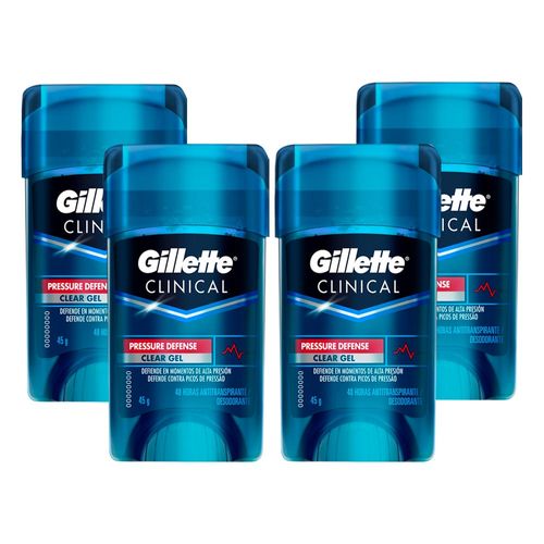 Kit-4-Desodorante-Clear-Gel-Gillette-Clinical-Pressure-Defense-45g-Pacheco-9001494