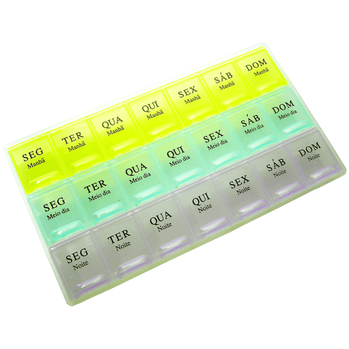 Porta Comprimidos de 21 Períodos Porta Comprimidos de 21 Períodos