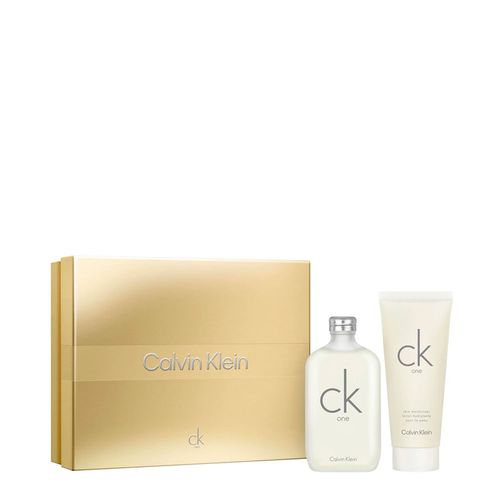 Kit Calvin Klein CK One Unissex - Edt 200ml + Bl 200ml NULO Kit Calvin Klein CK One Unissex - Edt 200ml + Bl 200ml NULO