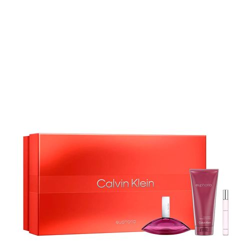 Kit Calvin Klein Euphoria Feminino - Edp 100ml + 10ml + Bl 200ml NULO