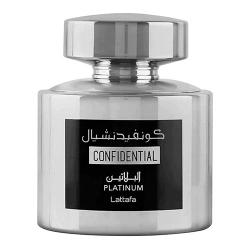 Lattafa Confidential Platinum Eau de Parfum - Perfume Masculino 100ml 100ml