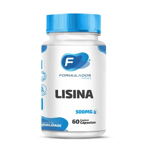 Lisina 500mg 60 Cápsulas Lisina 500mg 60 Cápsulas