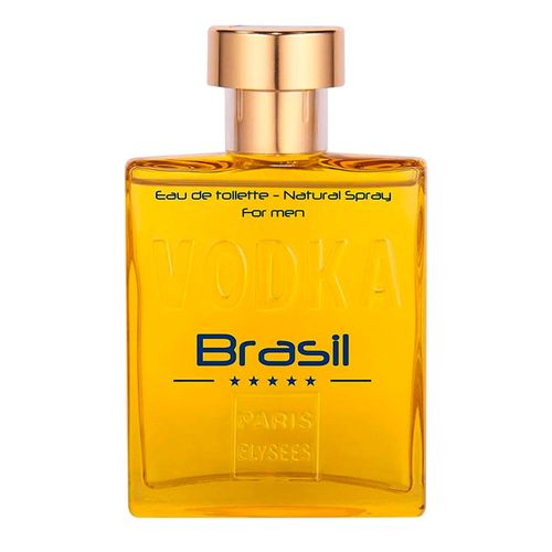 Paris Elysees Vodka Brasil Yellow Eau de Toilette - Perfume Masculino 100ml 100ml