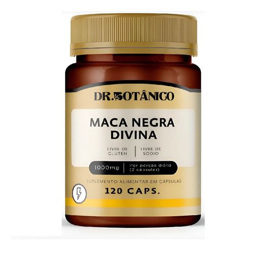 MACA NEGRA DIVINA 1000MG 120CAPS DR. BOTANICO MACA NEGRA DIVINA 1000MG 120CAPS DR. BOTANICO