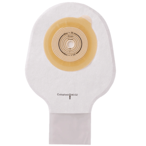 17467 - Bolsa Para Estomia Pediátrica Transparente Rec. 10 á 35mm Unidade